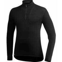 Woolpower Zip Turtleneck 200 Black