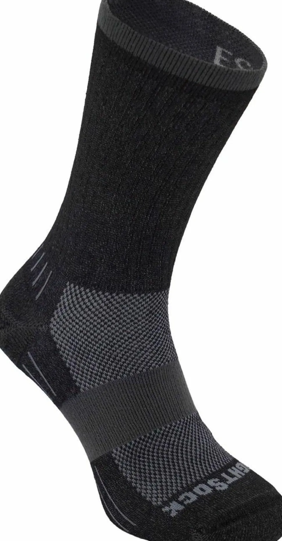 Wrightsock Escape Crew Anti Blister System Black