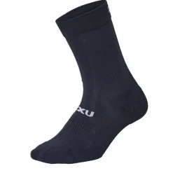 2XU Crew Socks 3 Pack Black/White