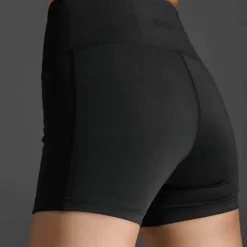 2XU Women's Flex Hi-Rise Compression 4 Inch Short Black/black