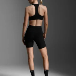 2XU Women's Form Stash Hi-Rise Compression 4 Inch Shorts Black/black