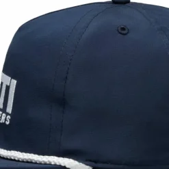 Yeti Flat Brim Rope Hat Navy