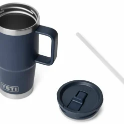 Yeti Rambler 591 ml Travel Straw Mug Navy