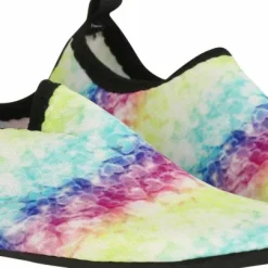 ZigZag Kids' Cagao Aqua Shoe Print 3698 Rainbow Hearts