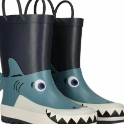 ZigZag Kids' Rook Rubber Boot Dress Blues
