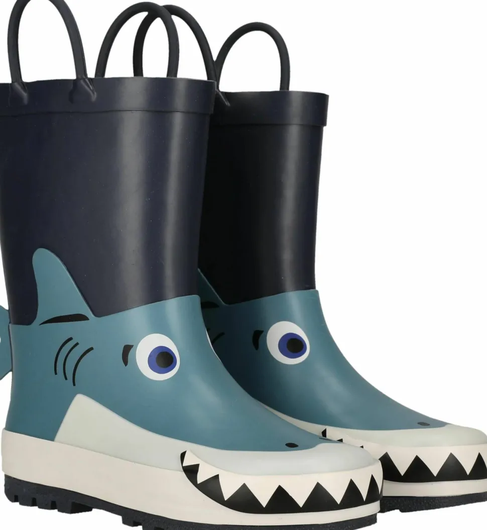 ZigZag Kids' Rook Rubber Boot Dress Blues