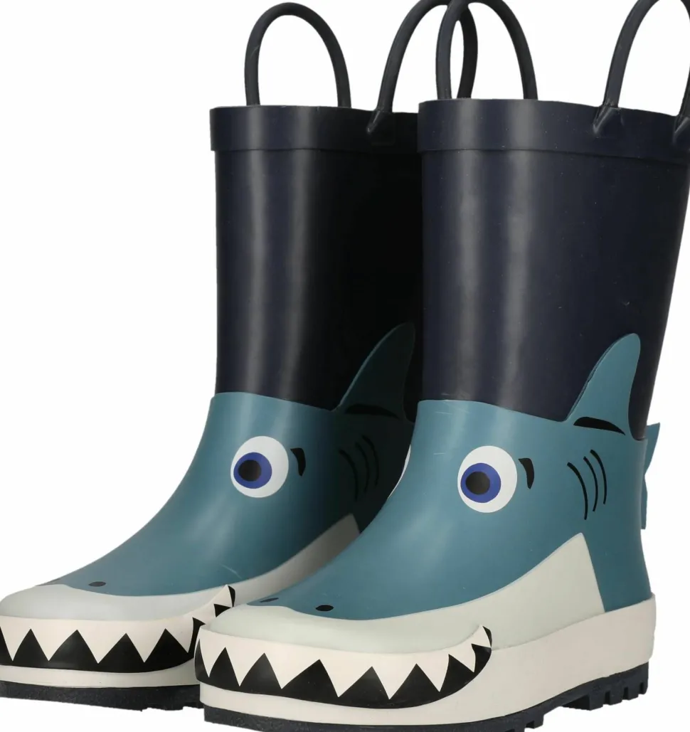 ZigZag Kids' Rook Rubber Boot Dress Blues